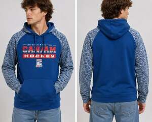 Badger Sport CAN/AM Hockey Lake Placid New York Graphic Performance Hoodie